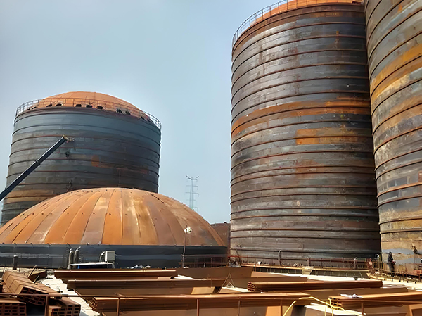 齐河焦粉钢板仓